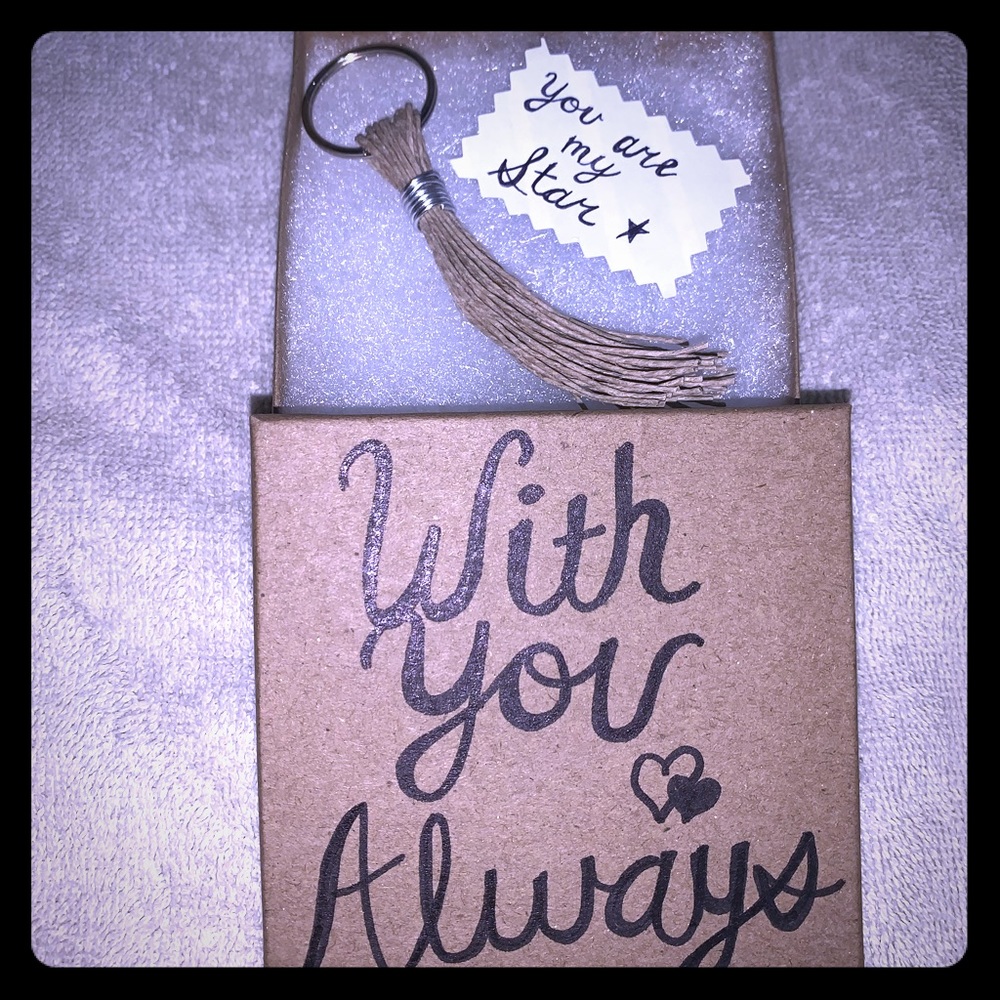 Love Keychain “Your are My Star”